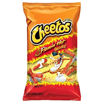 Cheetos Flamin Hot Crunchy Chips 226.8g