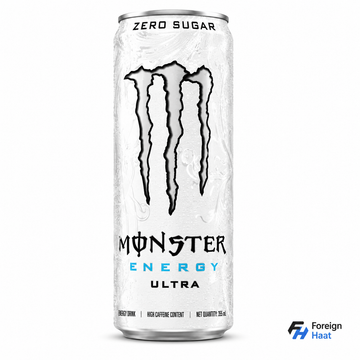 Monster Energy Ultra White Zero Sugar Energy Drink 355ml