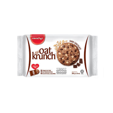 Munchy's Oat Krunch Dark Chocolate Cookies 208gm
